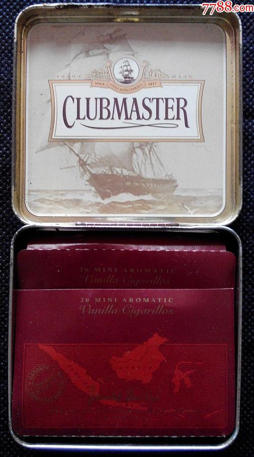 德国clubmaster迷你小雪茄铁盒.还有几根