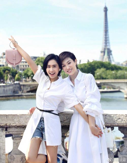 终于不是短发!51岁陈法蓉晒高颜值自拍照,惊艳如当年尹天雪!