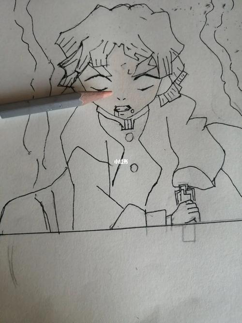 鬼灭之刃 我妻善逸手绘教程_鬼灭之刃_教程_手绘_兴趣