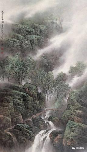 名家乐震文国画山水作品精选!全是精品!