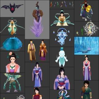 【仙剑奇侠传4】角色模型大集合-(百度/115双网盘)