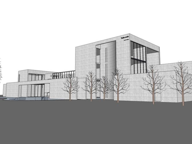 芝加哥住宅,安藤忠雄,现代主义风格,3层