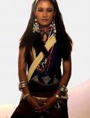 佤族美女图片少数民族美女图片