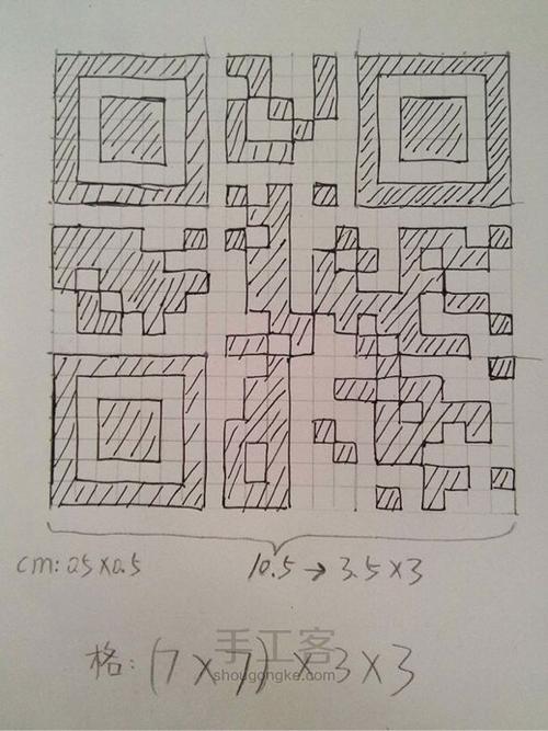 教你如何画二维码,可以扫出来的哟!可以用来表白哈
