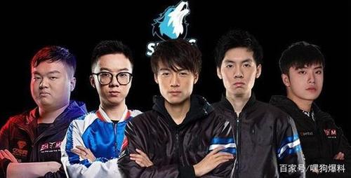 三号位inflame何雍正,四号位hym徐帜,五号位sylar刘嘉俊