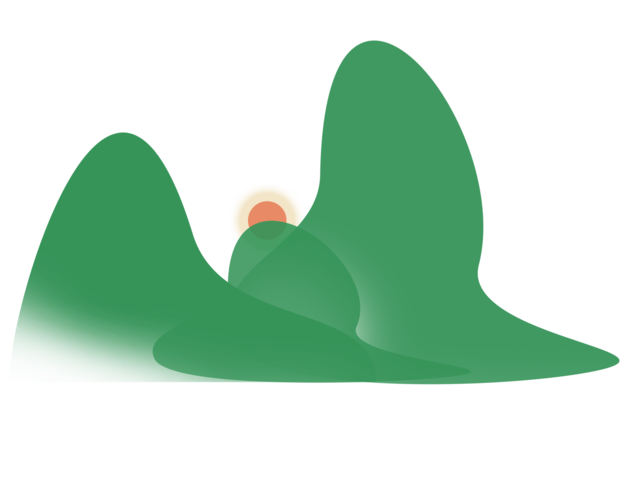 卡通山峰图片大全