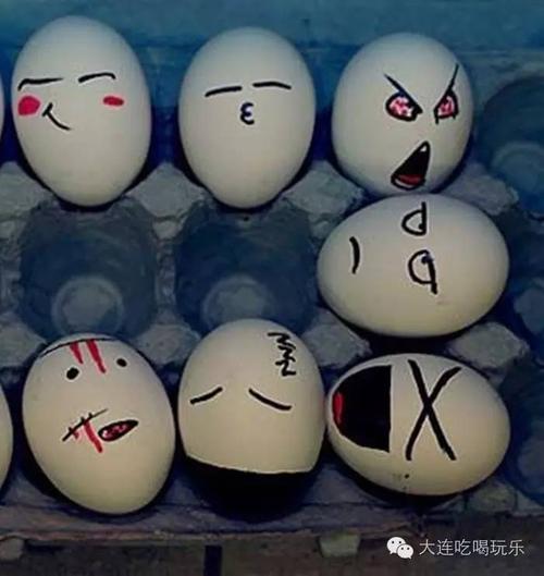 【开心一刻】 搞笑鸡蛋图片集--蛋蛋的另类生活,与幸福无关