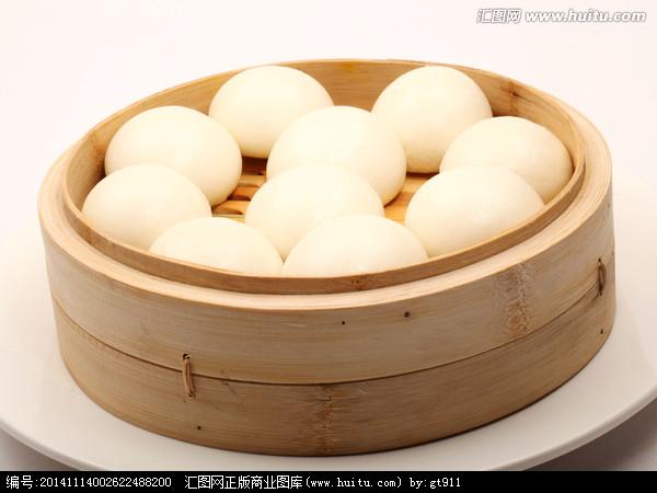 馒头 老面馒头 蒸笼馒头