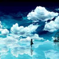 qq头像仰望卡通