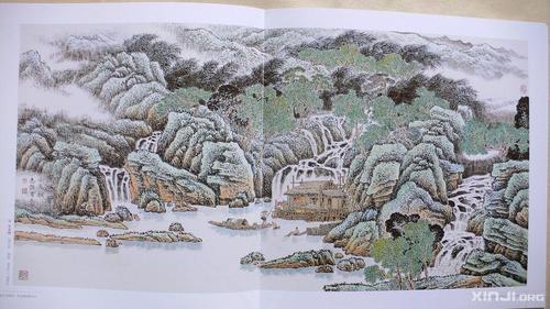 北京工艺美术出版社出版【齐志强诗意山水】