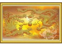 钻石画钻石绣客厅十字绣画龙凤呈祥钻石画批发