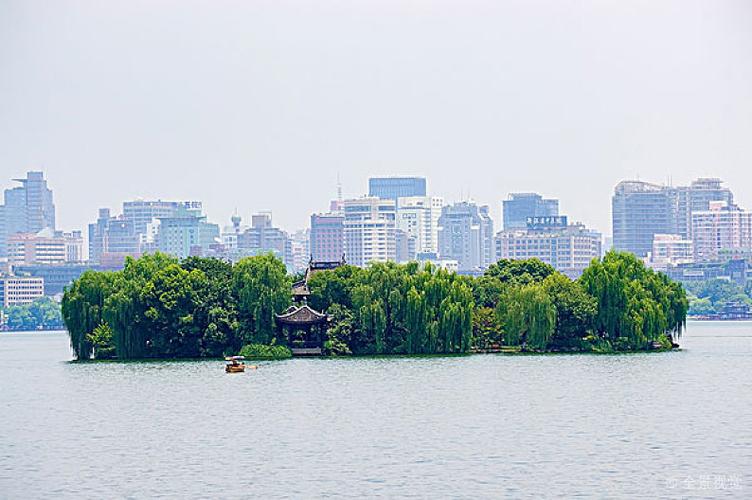 杭州西湖阮公墩风光_图片大全—全景创意图库(.com)
