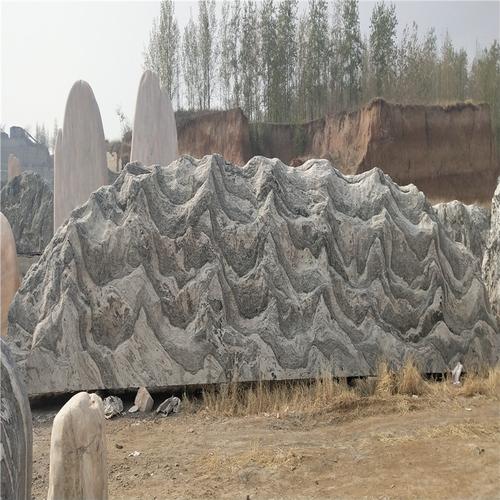 产地直供风景石 大块门牌石 泰山石直供 景区刻字石村头标志石