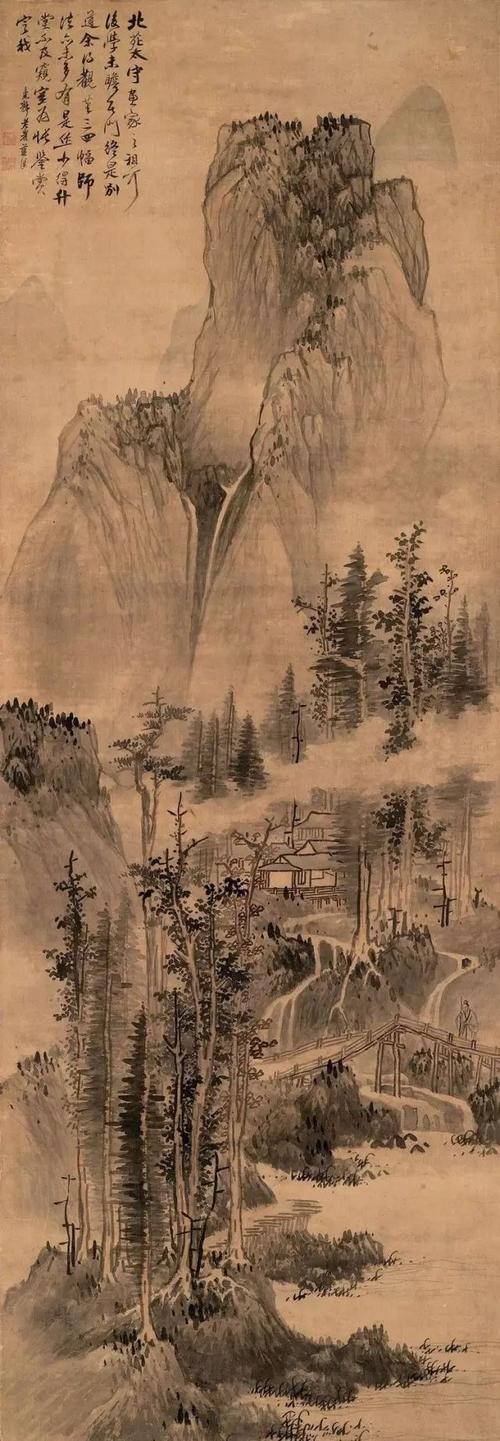 明代画家蓝瑛精品山水集萃( 百一十幅)
