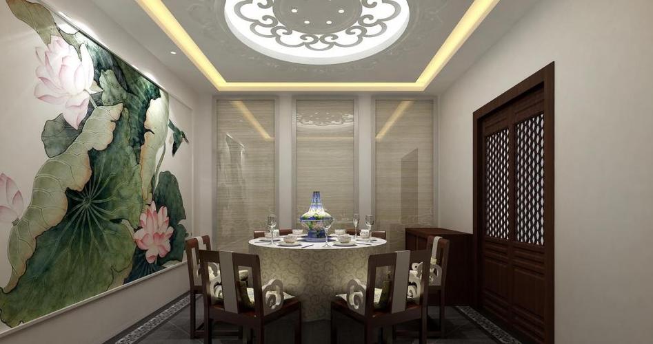 中式火锅店包间效果图欣赏效果图