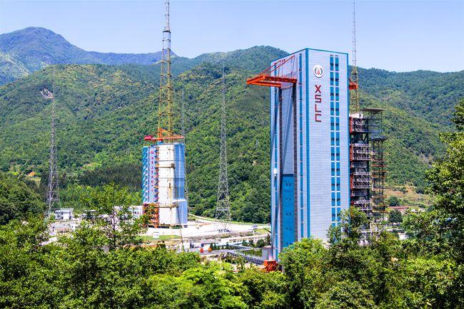 西昌卫星发射中心这五年向天图强党旗红