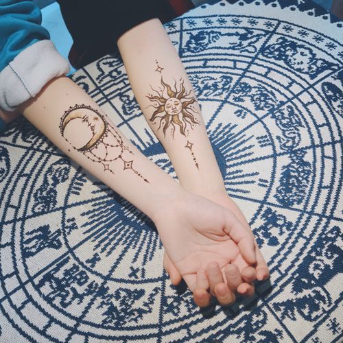 代表幸运的纹身小图案