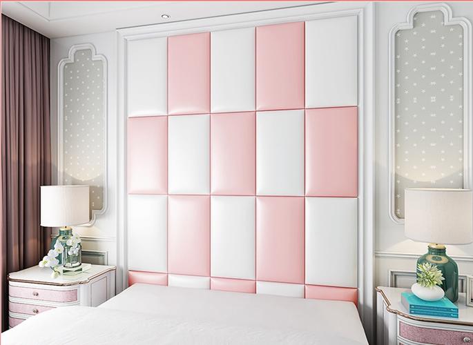 软包床头背景墙自粘贴儿童宝宝防撞保护墙围隔音床围坐垫客厅电视墙裙