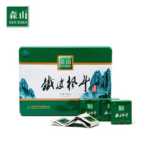 【天猫超市】森山铁皮枫斗冲剂颗粒24包 铁盒礼盒装 无糖保健品