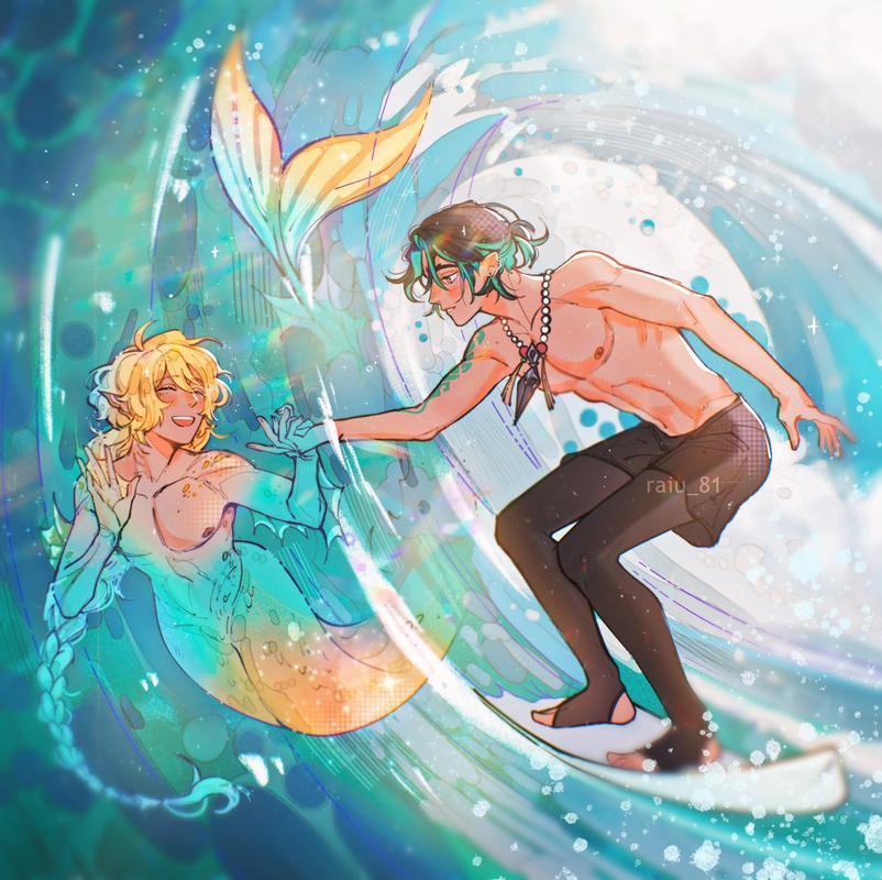 原创"男版"美人鱼,跨越性别和种族的爱恋,颠覆传统很感动