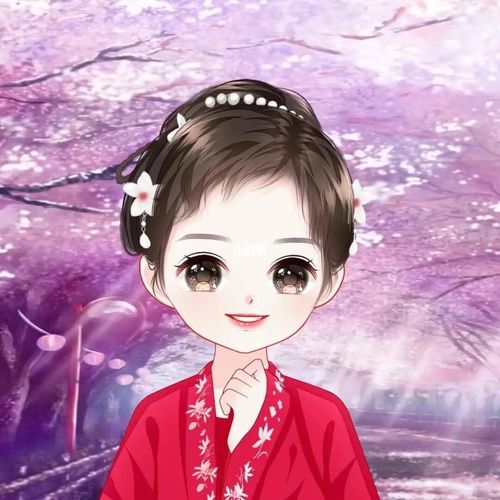 94窈窕淑女 君子好逑 甜美呀_头像_手绘_情侣头像_全家福_卡通_红薯