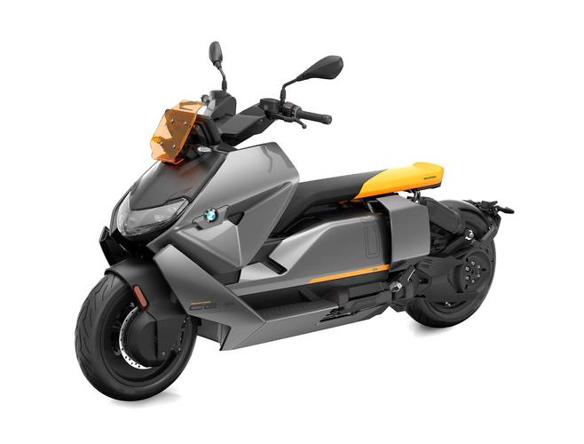 宝马摩托ce04电动踏板细节简介