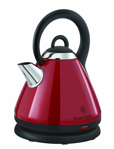 russell hobbs electric kettle, red