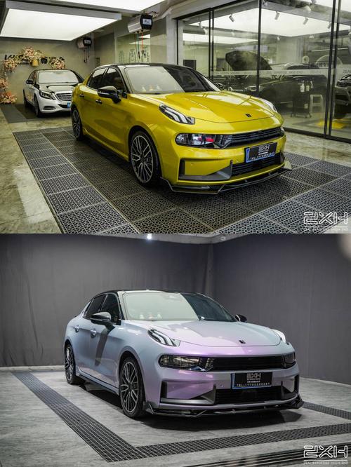 厦门汽车改色领克03改色贴膜案例