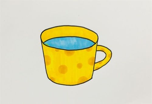 杯子怎么画