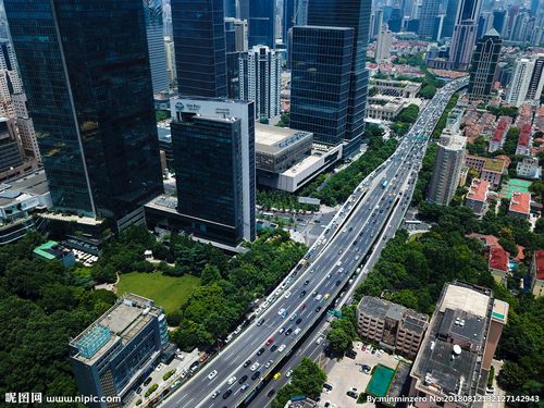 俯瞰新上海摄影图__建筑摄影_建筑园林_摄影图库_昵图