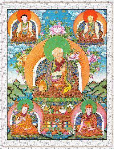 萨迦派五大祖师