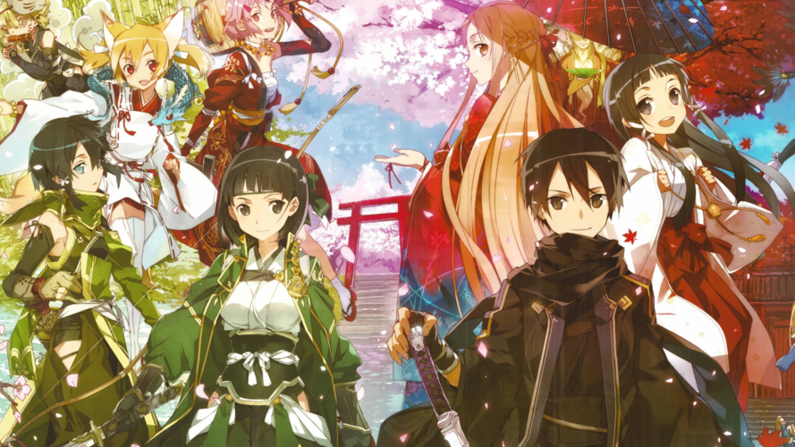 刀剑神域丨桐谷直叶精选电脑壁纸丨高清壁纸丨超清壁纸丨手机动漫壁纸