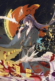 com 画师笔下的薛洋,少年的皮,魔鬼的心,却还是让人很喜欢他 mbd.