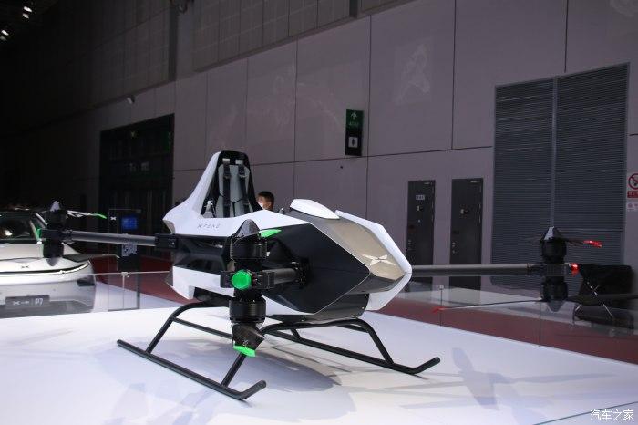 【2021上海车展】实拍小鹏汽车飞行器