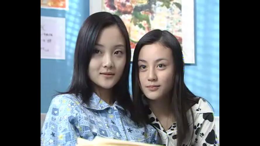 李小璐和任斯璐主演的 《青春的童话》是我 童年的启蒙书.