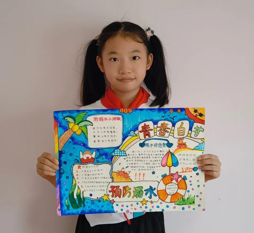 长沙市中小学生防溺水手抄报作品展示开始啦!(第三期)