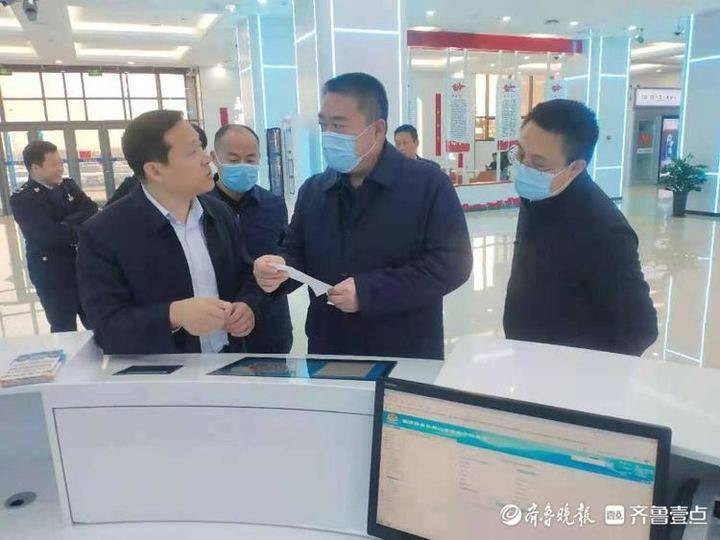 无棣县政府副县长张恩传调研营商环境迎评推进和疫情防控情况