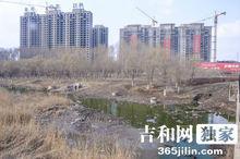 串湖全称串联湖库,位于长春市区西北部.