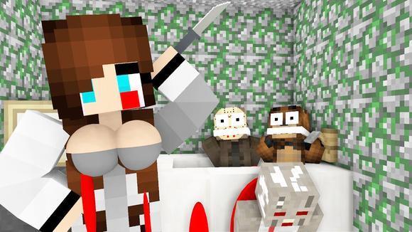 我的世界搞笑动画 猪人的猪排肉片