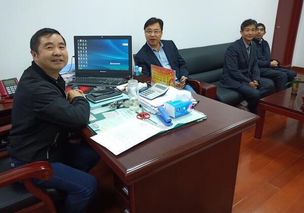 肥西县教育督学第一责任区赵德成,陶林,唐卫民三位专职督学来到官亭镇