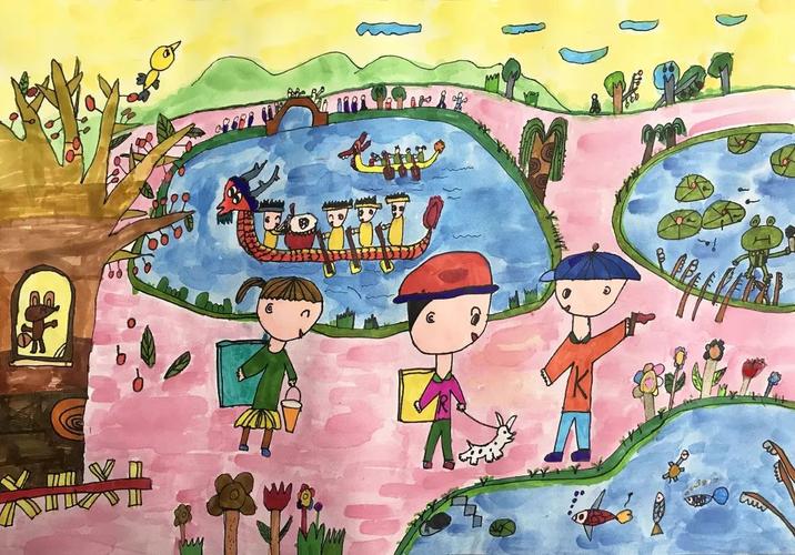 最美的色彩在这里!"孩子们眼中的西溪湿地"绘画比赛结果揭晓!