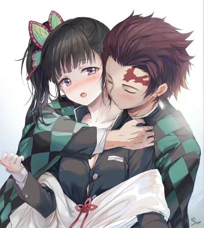 鬼灭之刃栗花落香奈乎灶门炭治郎