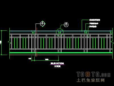装饰构造栏杆详图9套