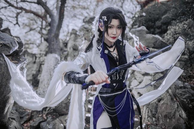 剑网三 · 霸刀未烬刀娘 cn _黑猫_妆娘/摄影… - 半次元 - acg爱好者