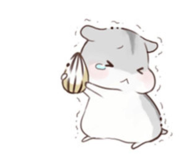 动漫卡通头像 简约 可爱 小仓鼠 头像 萌物 表情包素材