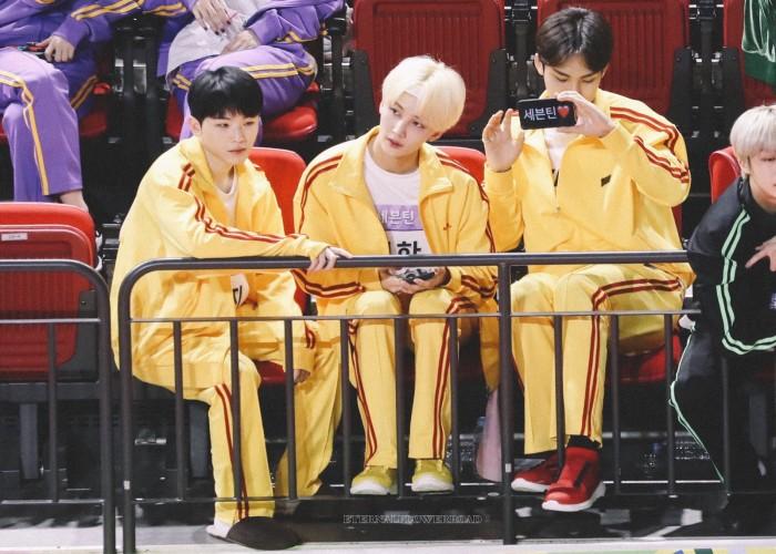 seventeen woozi & 尹净汉 & 金珉奎