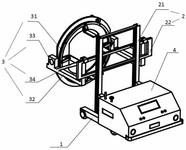 一种自动翻转式运输装置制造方法及图纸