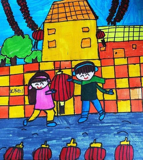 指导教师:张 帆  小作者说: 俗话说的好" 新年新气象",图片中描述的