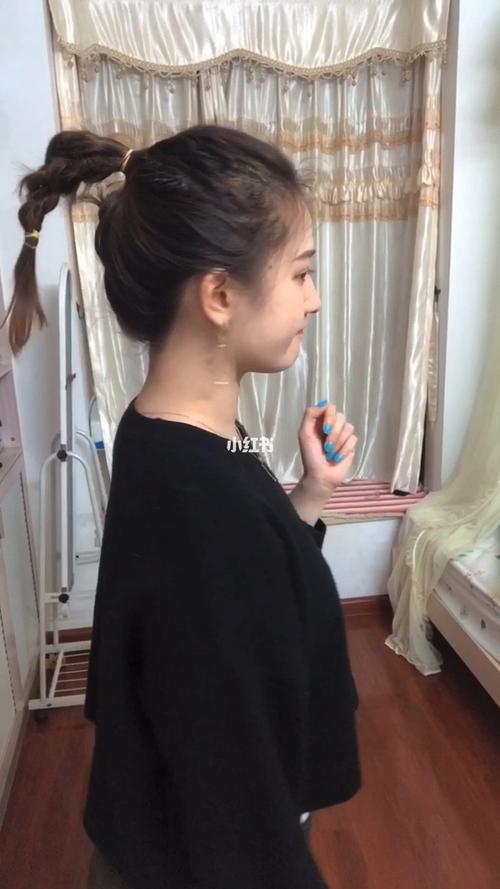 9769♀15编发教程|最近超火的高马尾麻花辫_马尾_编发_夏天去哪
