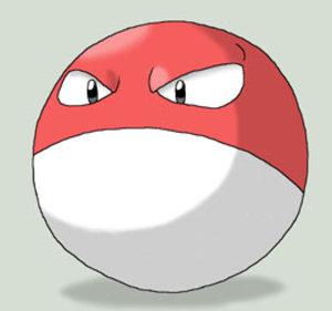 雷电球顽皮弹简笔画